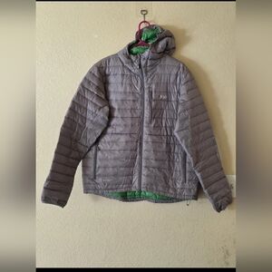 Rab Gray Hooded Light Weight Jacket for Men Size L